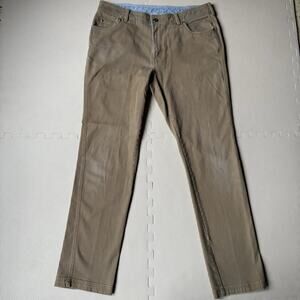 Columbia Mens Straight Leg Brown Jeans Size 36x34 Cotton Light Stretch Outdoor